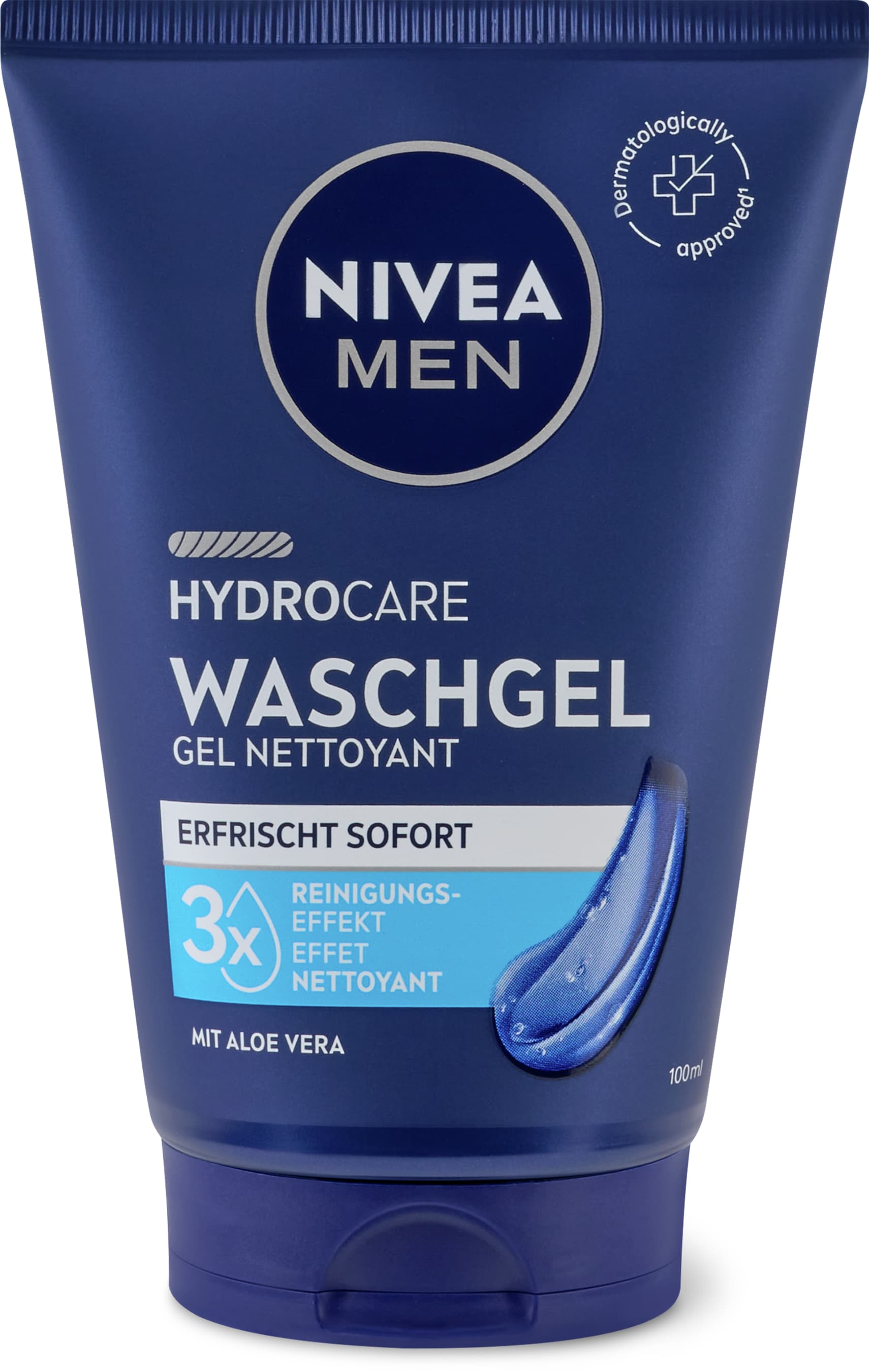 Nivea Face Wash 3xClean Effect, mit Aloe Vera 100ml